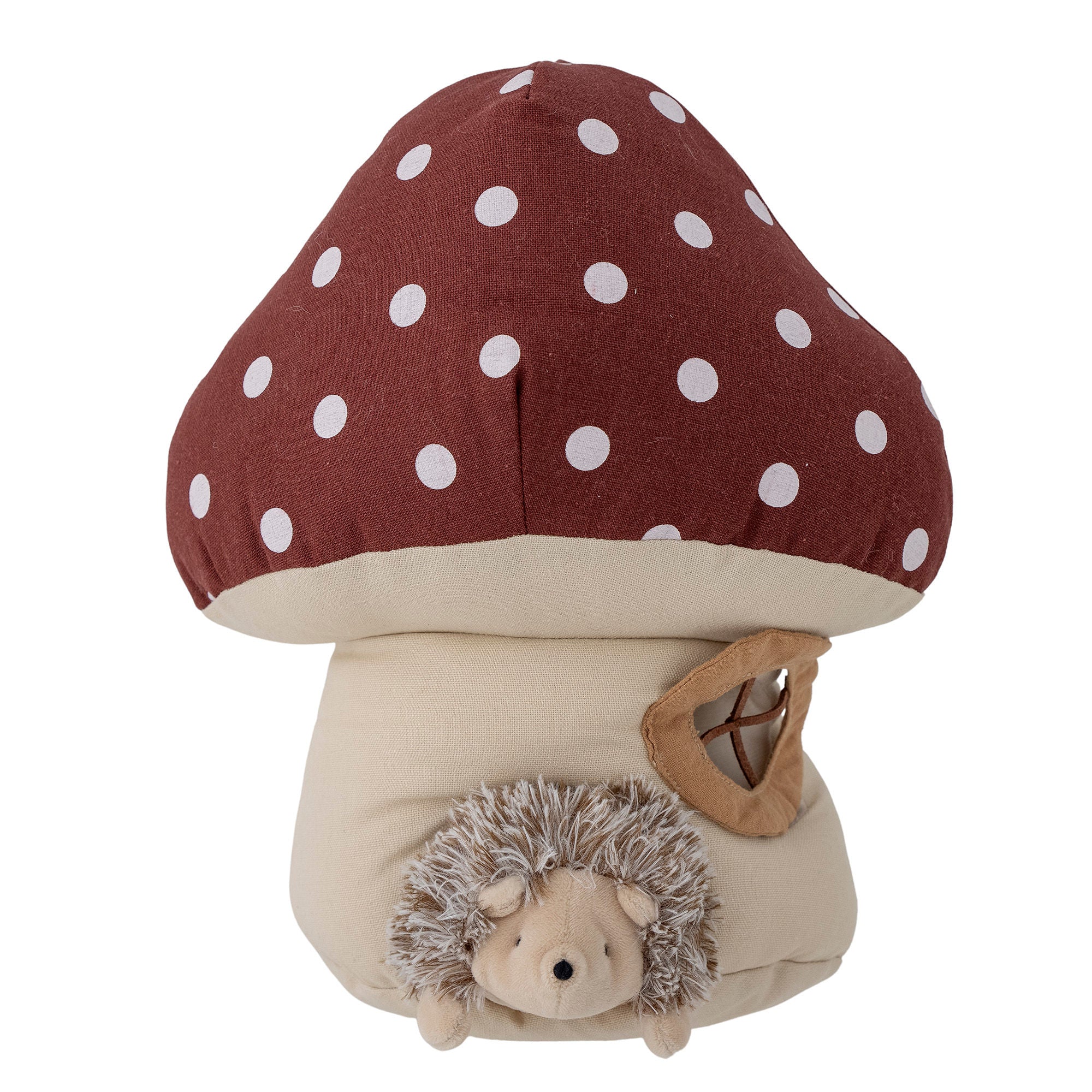 Bloomingville MINI Gaston Soft toy, Red, Linen