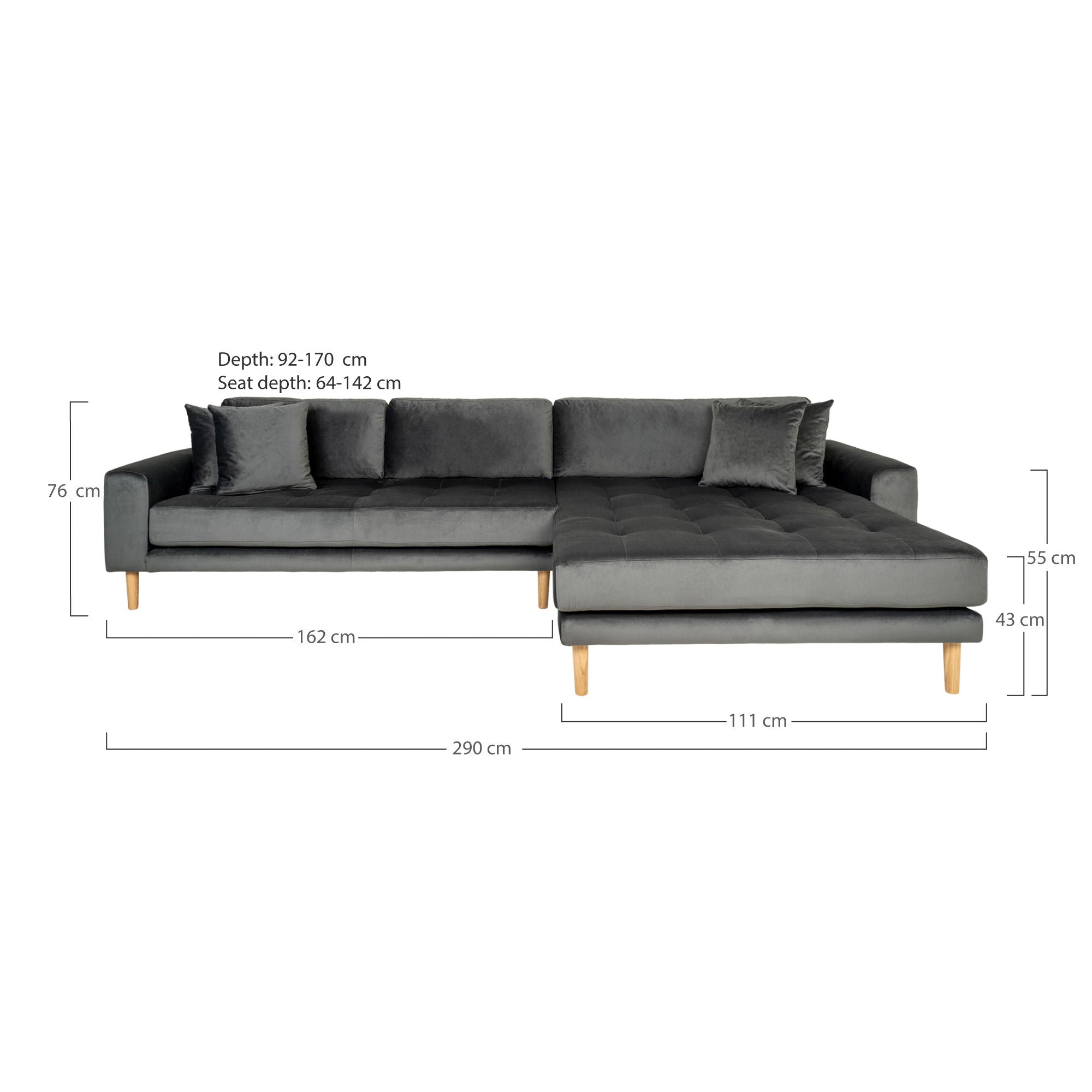 Dom Nordic Lido Lounge Sofa