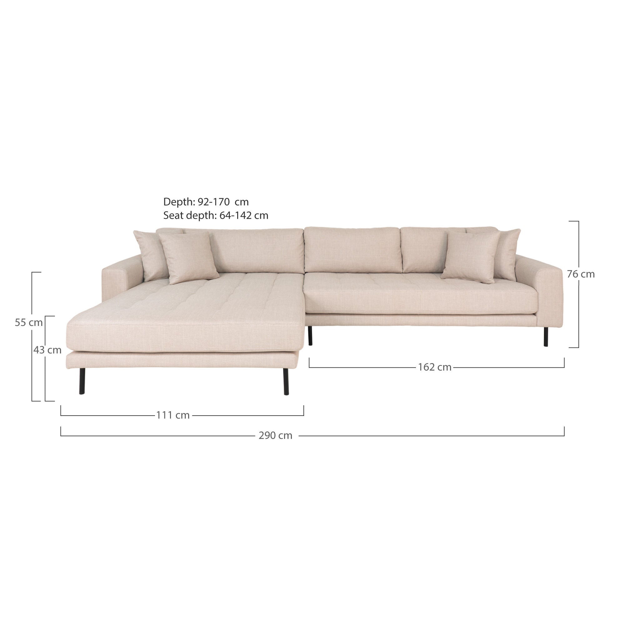 House Nordic Lido Lounge Sofa