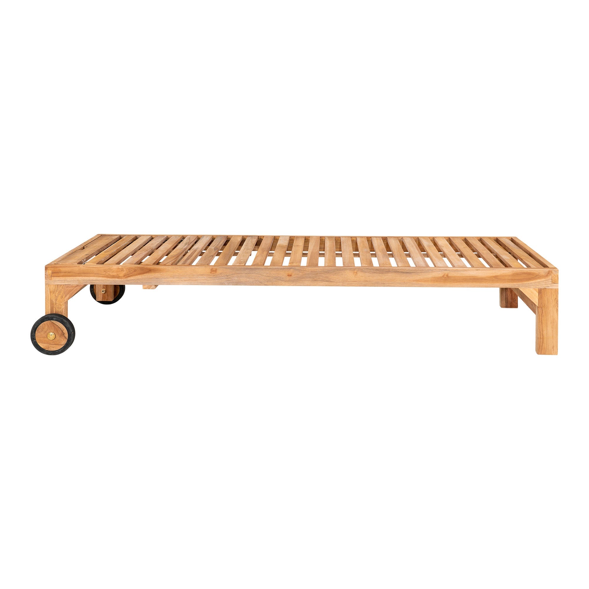 Dom Nordic Andorra Teak Sunlounger