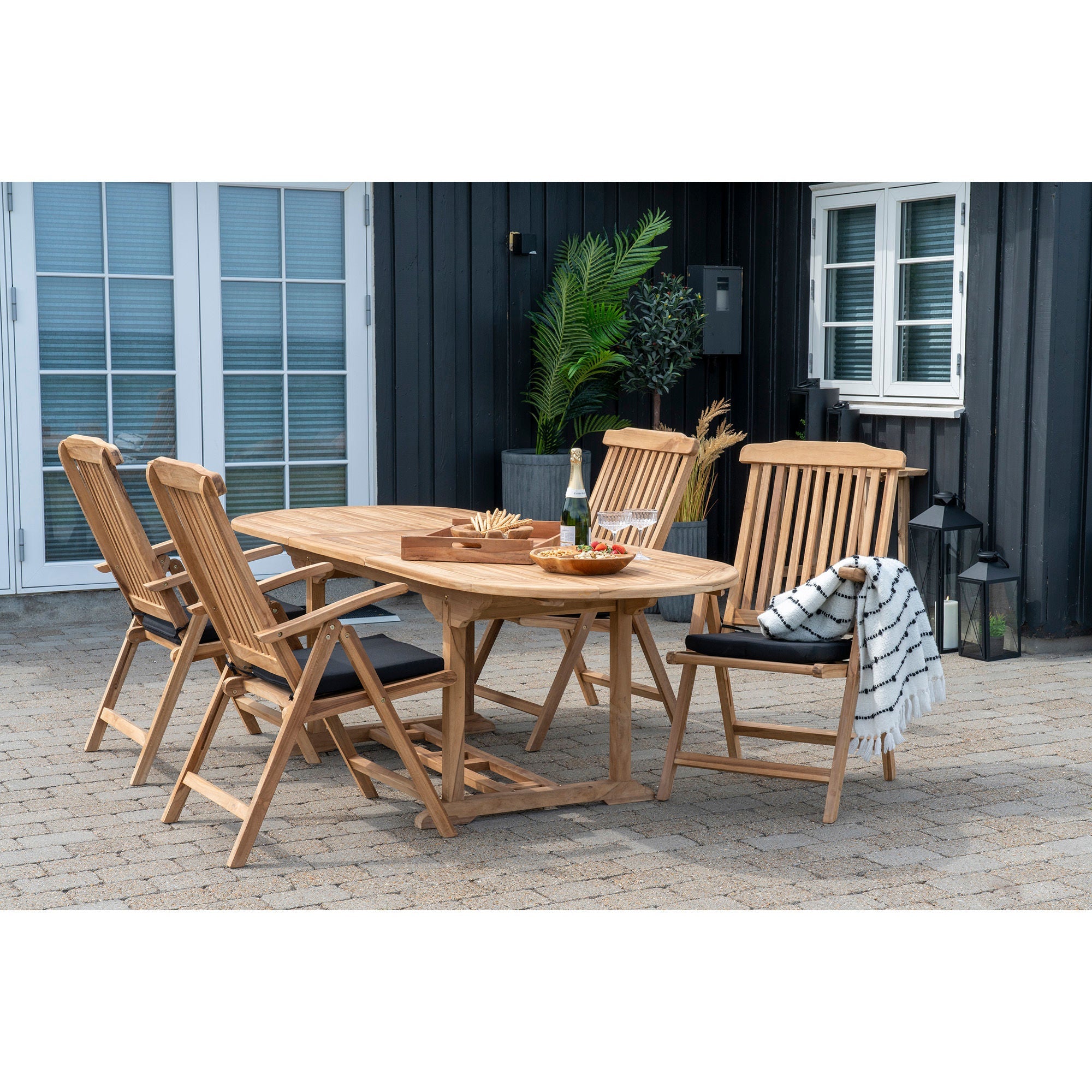 House Nordic Salamanca Teak Dining Table