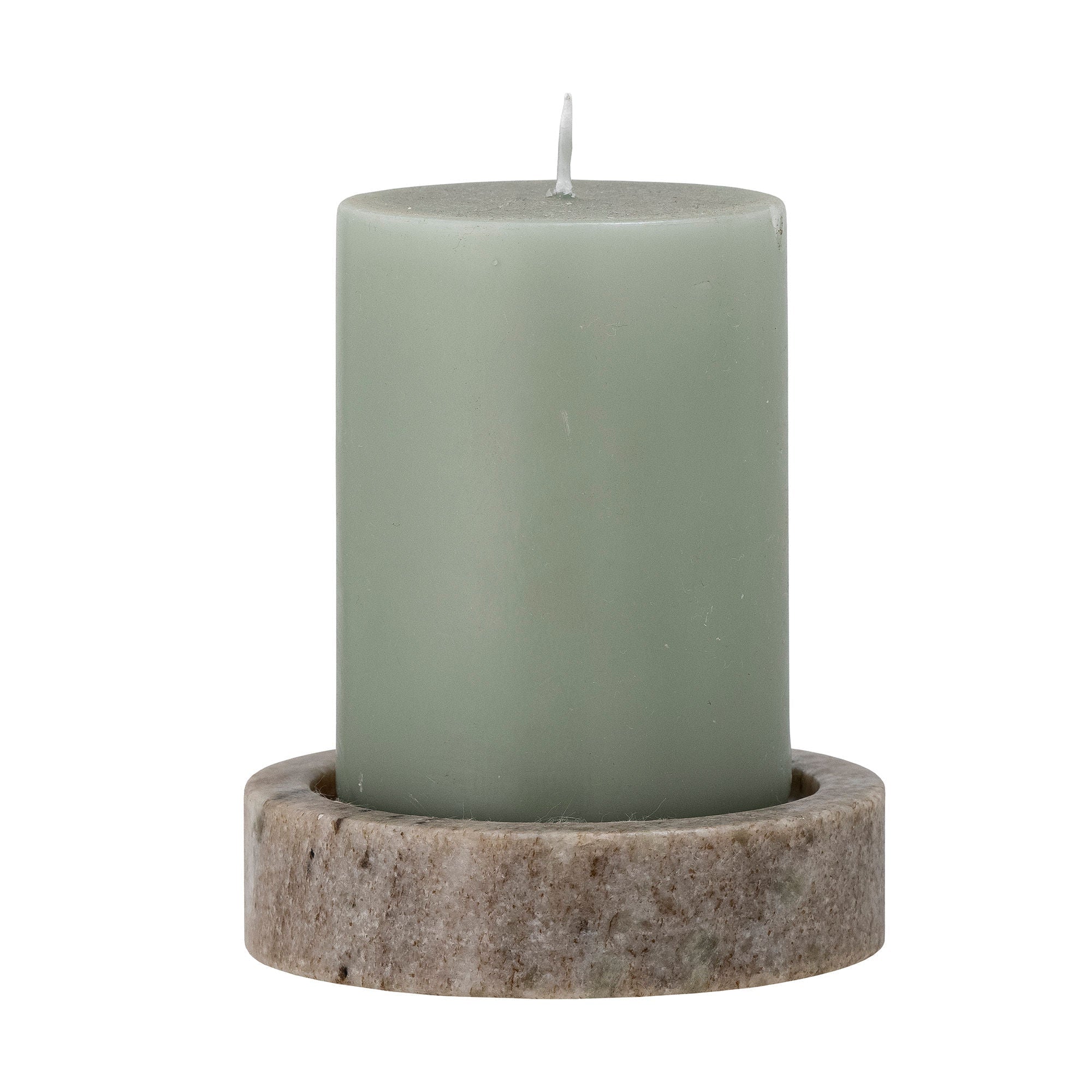 Bloomingville Dalin Eotive & Candle Holder, Green, Marble