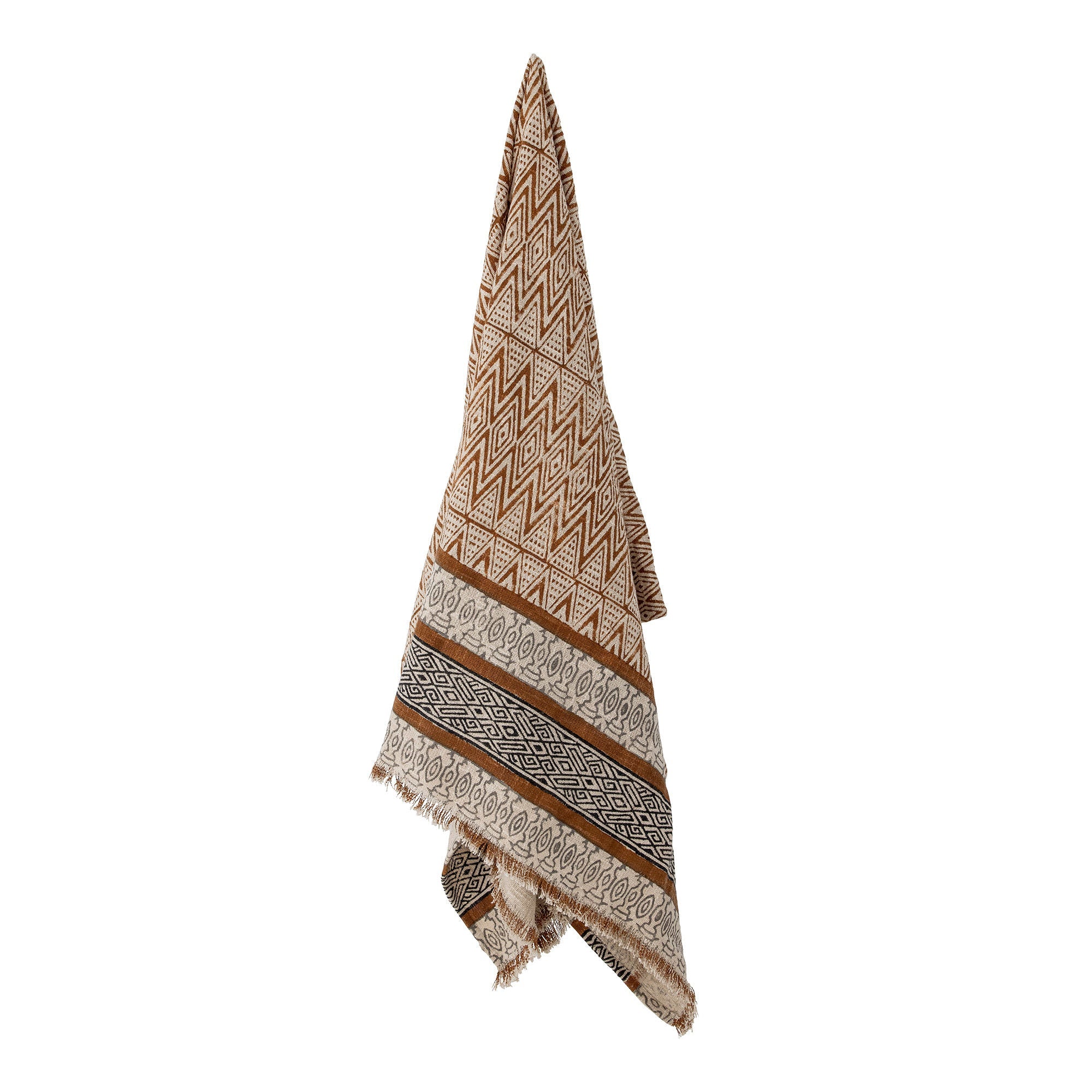 Kreatywna kolekcja Madigan Throw, Brown, Botton