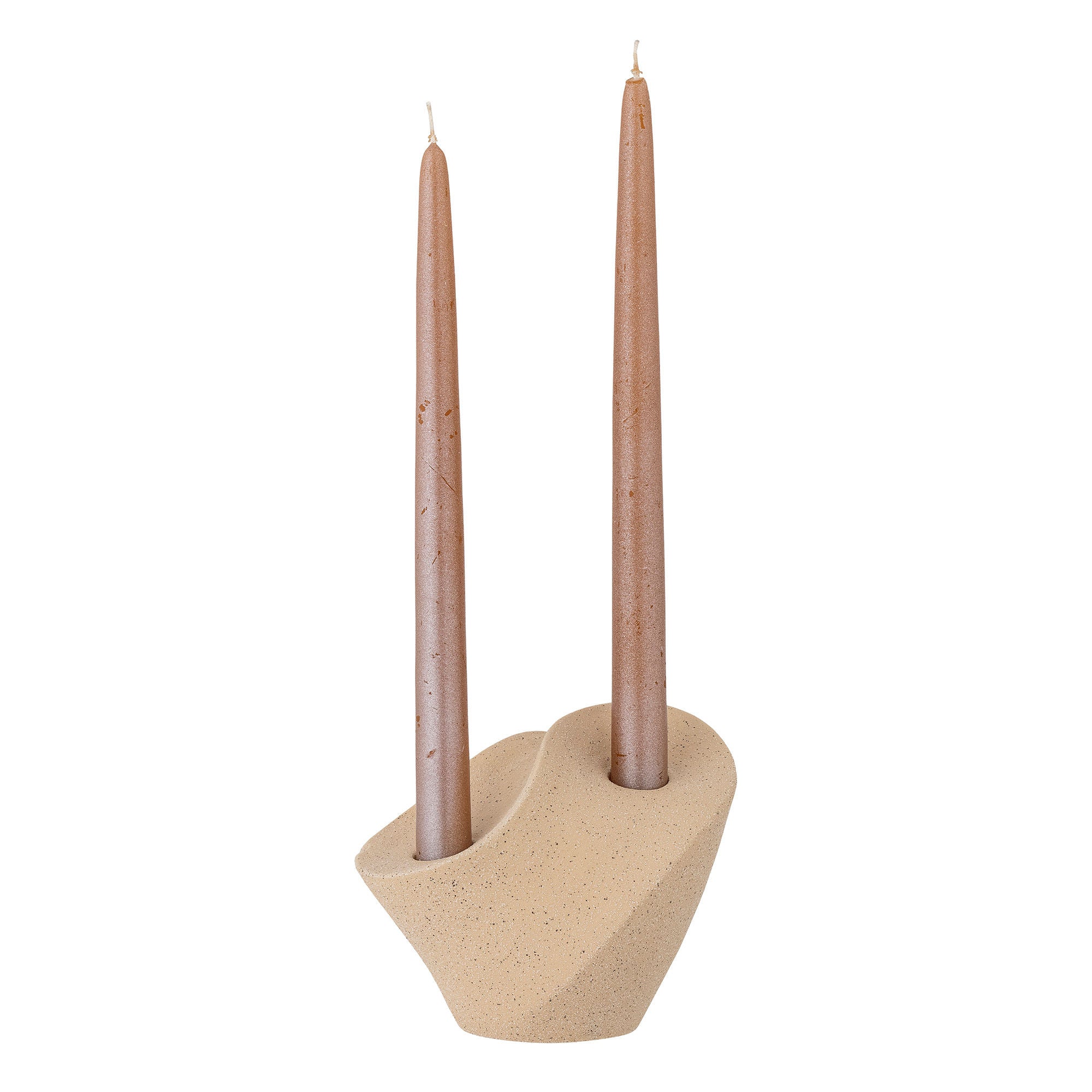 Bloomingville Brent Candle Holder, Natura, Kamionka