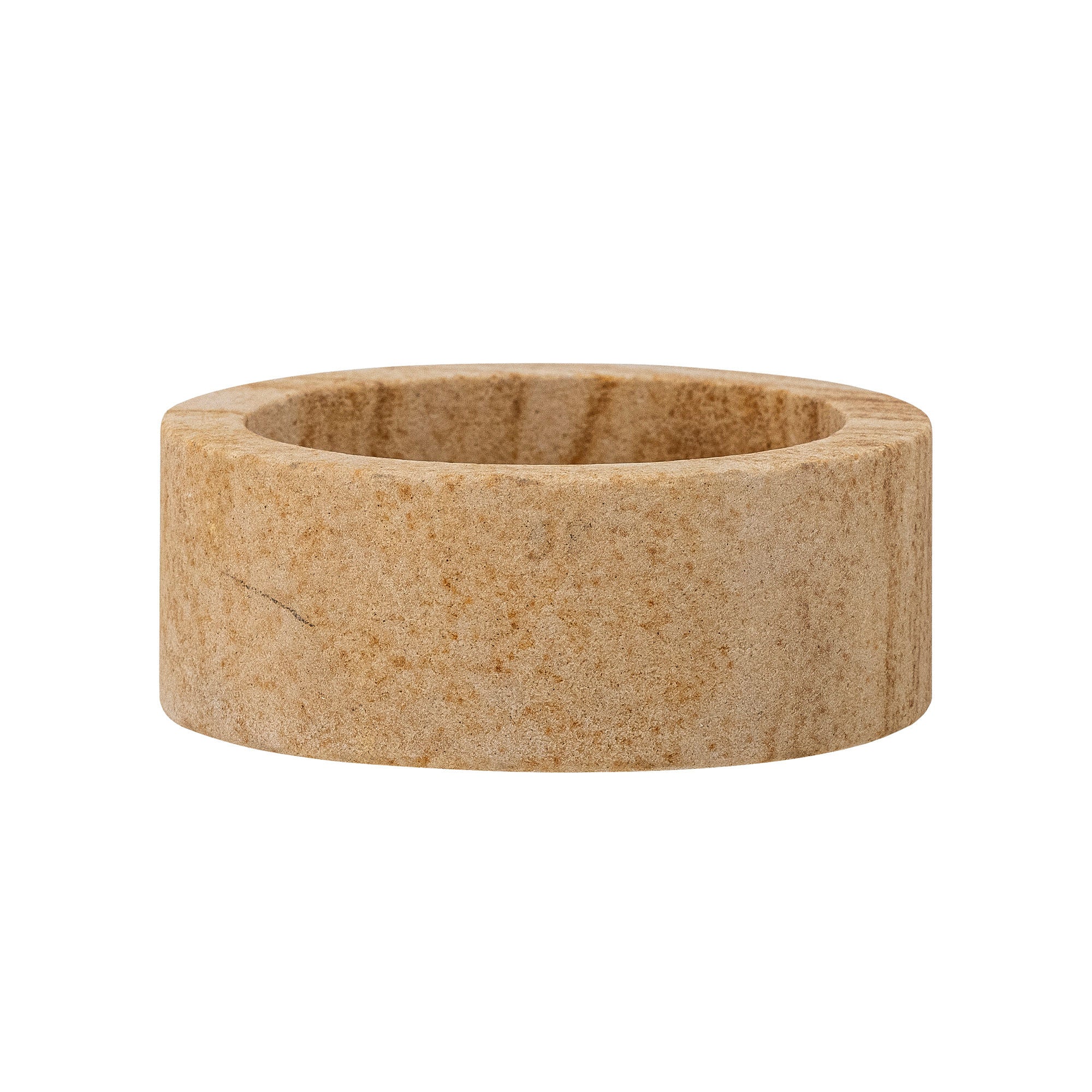 Bloomingville Dalin Eotive & Candle Holder, Brown, Sandstone