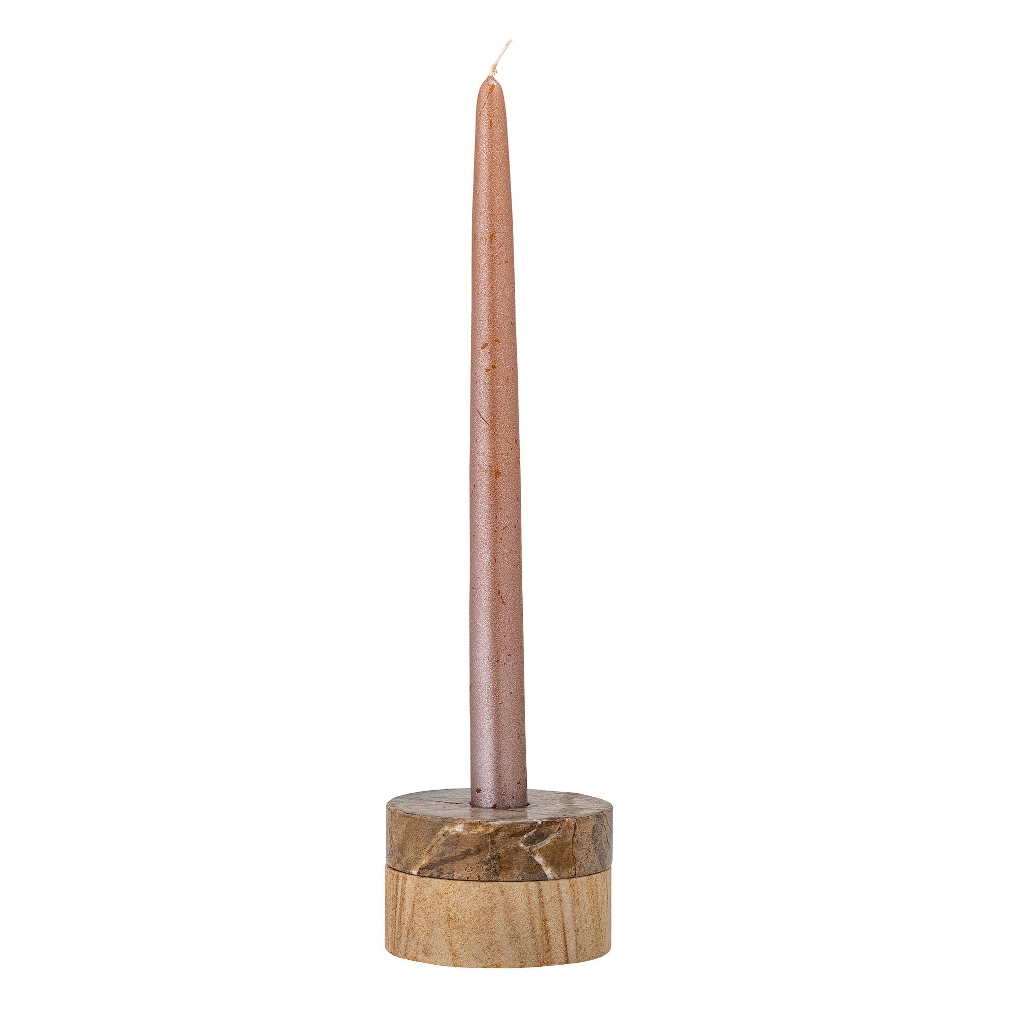 Bloomingville Dalin Eotive & Candle Holder, Brown, Sandstone