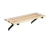 Essem Design Bench 67 Birch 45 cm, czarny