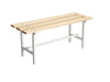 Essem Design Bench 68 Birch 45 Cm, White