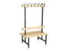 Essem Design Bench 69 Pine 60 Cm, Black