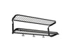 Essem Design Classic Hat Shelf 70 cm, czarny