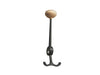 Essem Design Oskar Hat Hook Birch, czarny