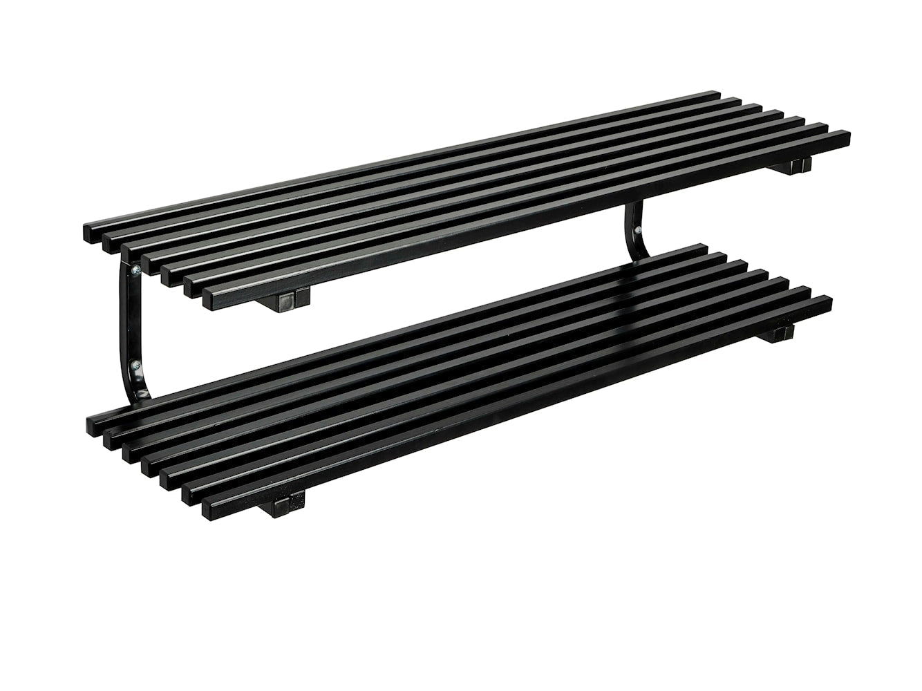 [product_category]-Essem Design Sara Shoe Rack Wall Hung 120 Cm, Black-Essem Design-7392157021995-101SV-120 S/S-ESS-1