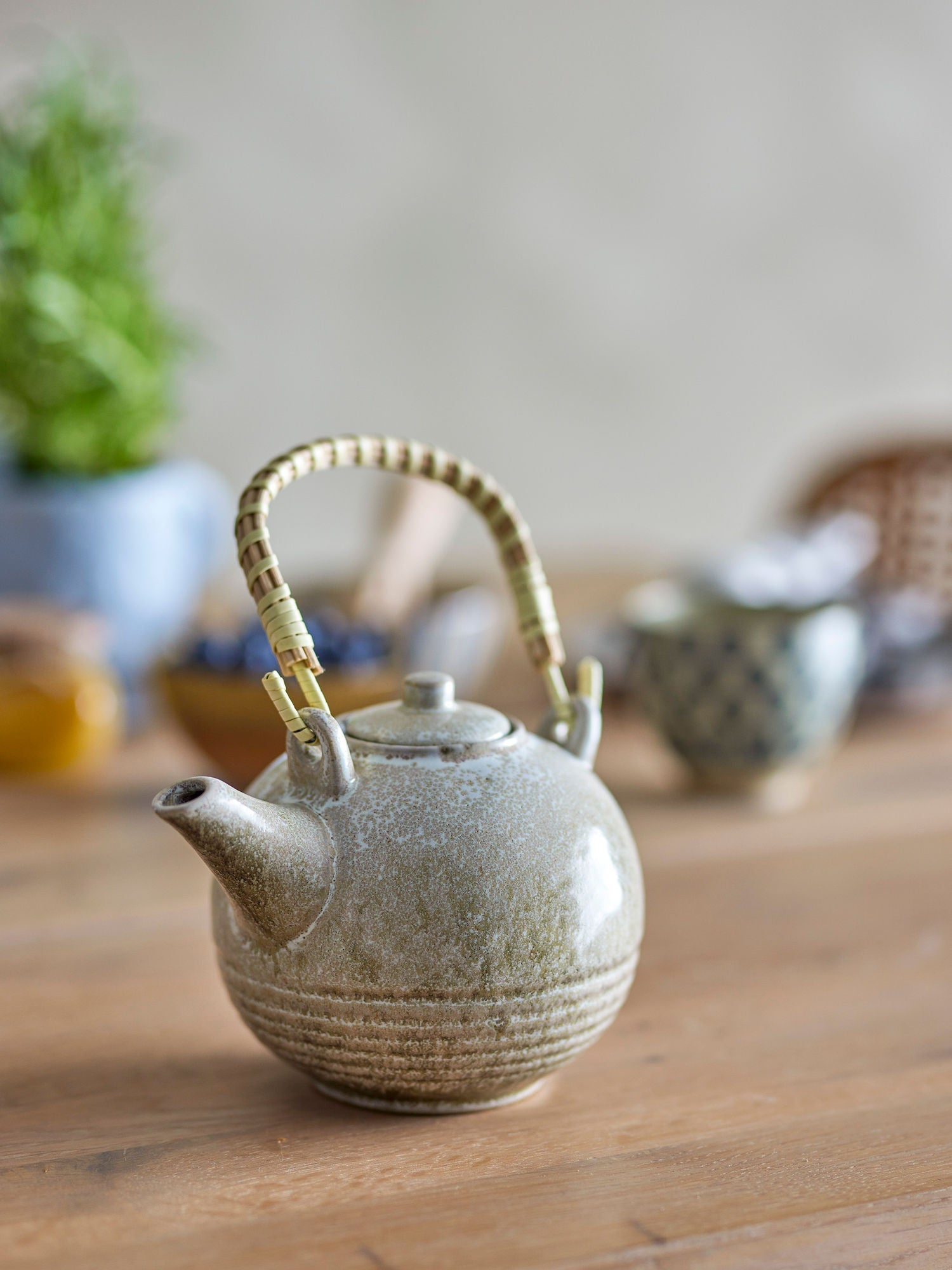 Bloomingville Razan Teapot, Natura, Kamionka