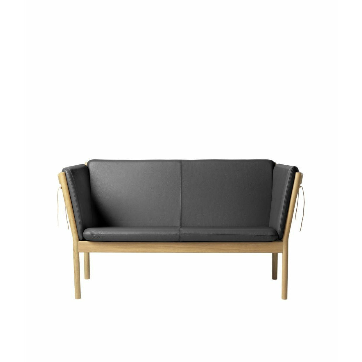 FDB Møbler J148 Dwupoziomowa sofa, naturalna/czarna