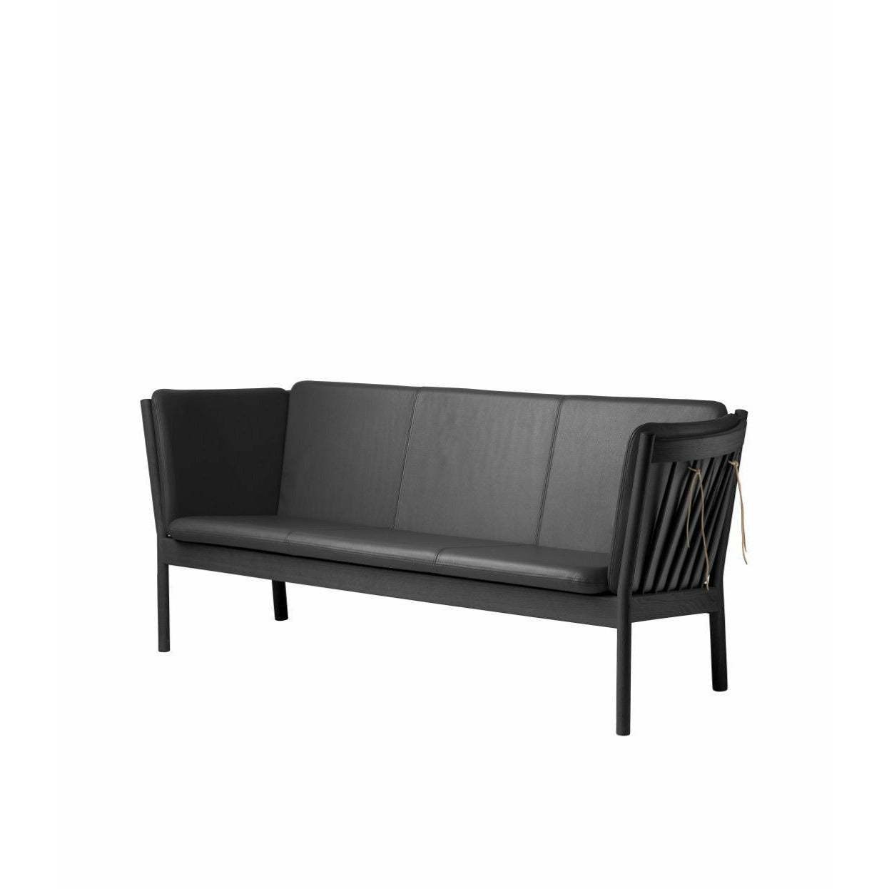 FDB Møbler J149 TRZY SEATER SOFA, Czarna/Czarna