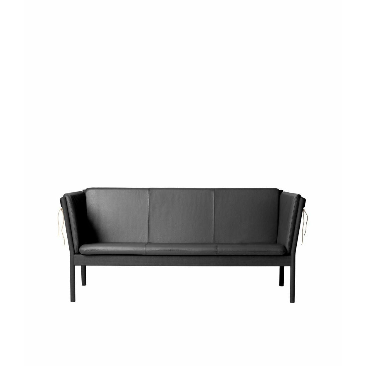 FDB Møbler J149 TRZY SEATER SOFA, Czarna/Czarna