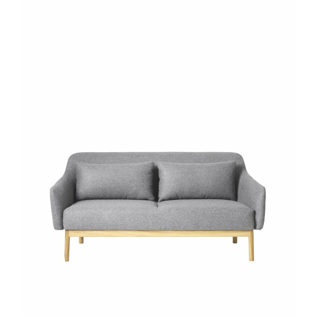 FDB Møbler L38 GESJA SOFA DWÓCH SEATER 2 SEATER, JAKIE SZARE