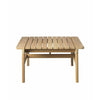 FDB Møbler M19 Sammen Low Lounge Table, teak naoliwiony