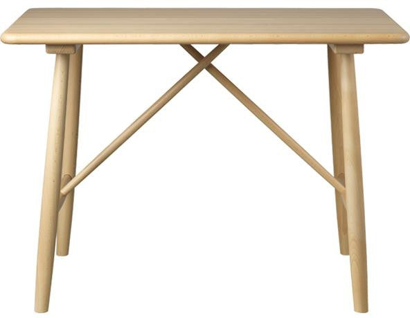 Fdb Møbler P10 Children's Table, Natural Beech