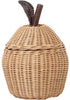 Ferm Living Apple Basket pleciony, mały