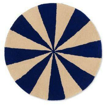 [product_category]-Ferm Living Arch Tufted Rug Small, Bright Blue/Off White-Ferm Living-5704723278115-1104264845-FER-1