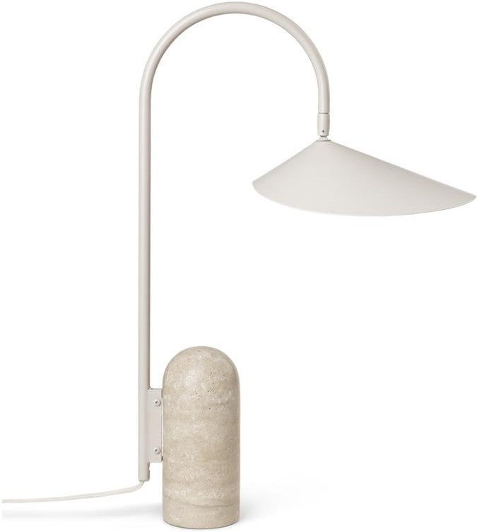 Ferm Living Arum Lampa stołowa kaszmir