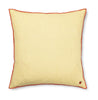 Ferm Living Contrast Linen Pillow, Lemon