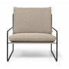 Ferm Living Desert Sofa, czarny/ciemny piasek