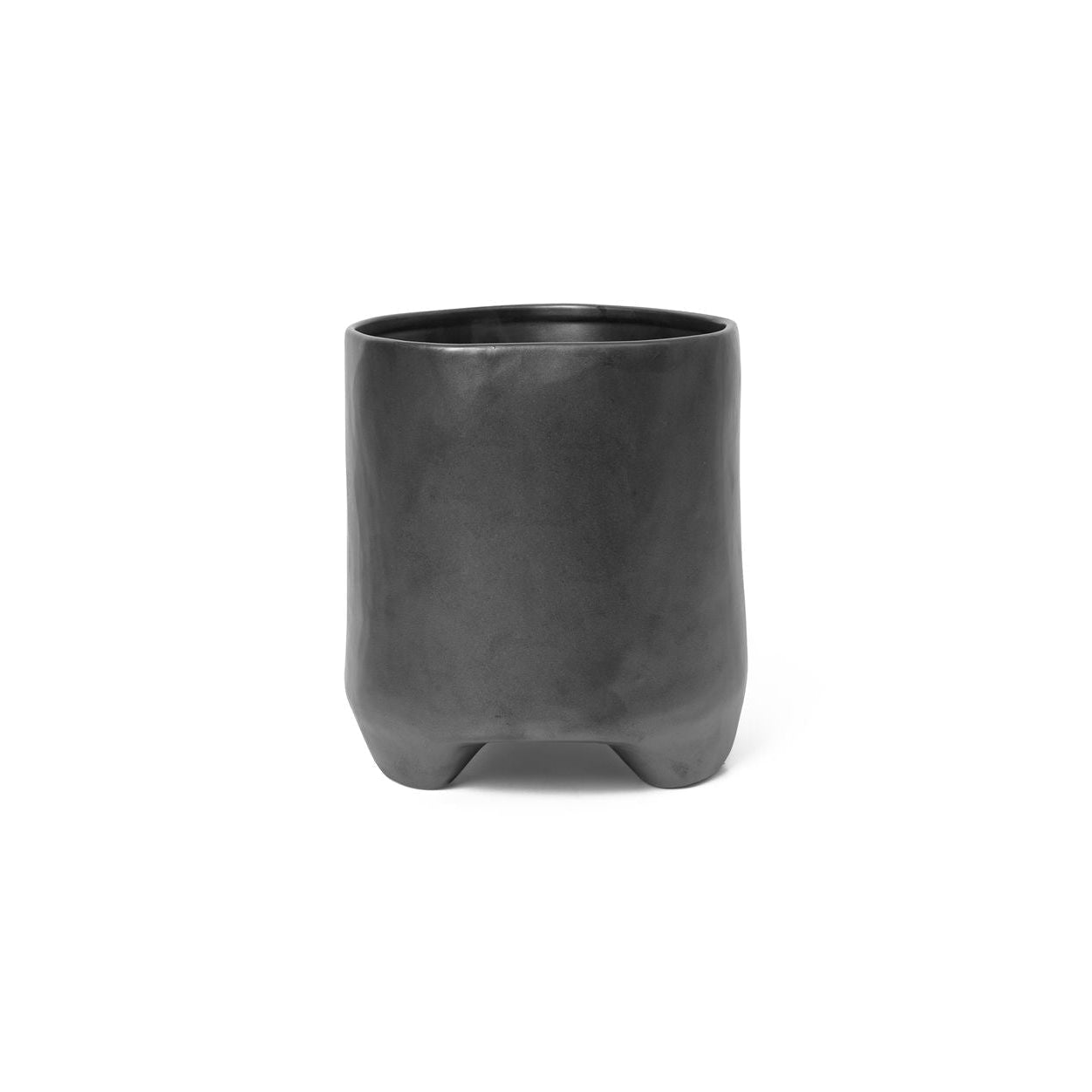 [product_category]-Ferm Living Esca Pot Medium, Black-Ferm Living-5704723286110-1104265645-FER-4