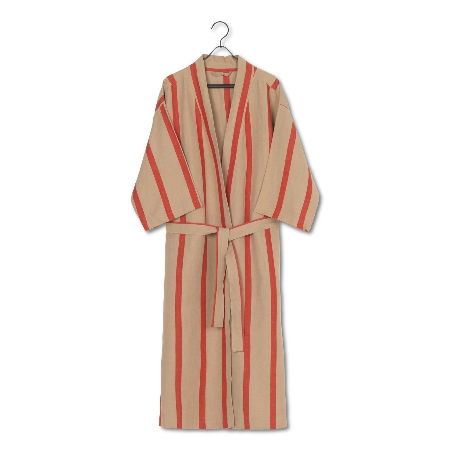 [product_category]-Ferm Living Field Bathrobe, Camel/Red-Ferm Living-5704723283584-1104265392-FER-6