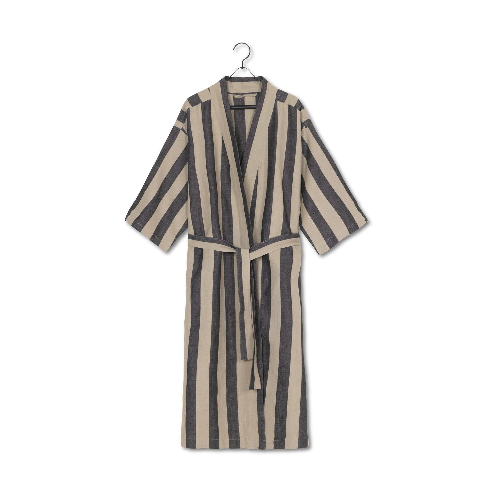 [product_category]-Ferm Living Field Bathrobe, Sand/Black-Ferm Living-5704723283607-1104265394-FER-5