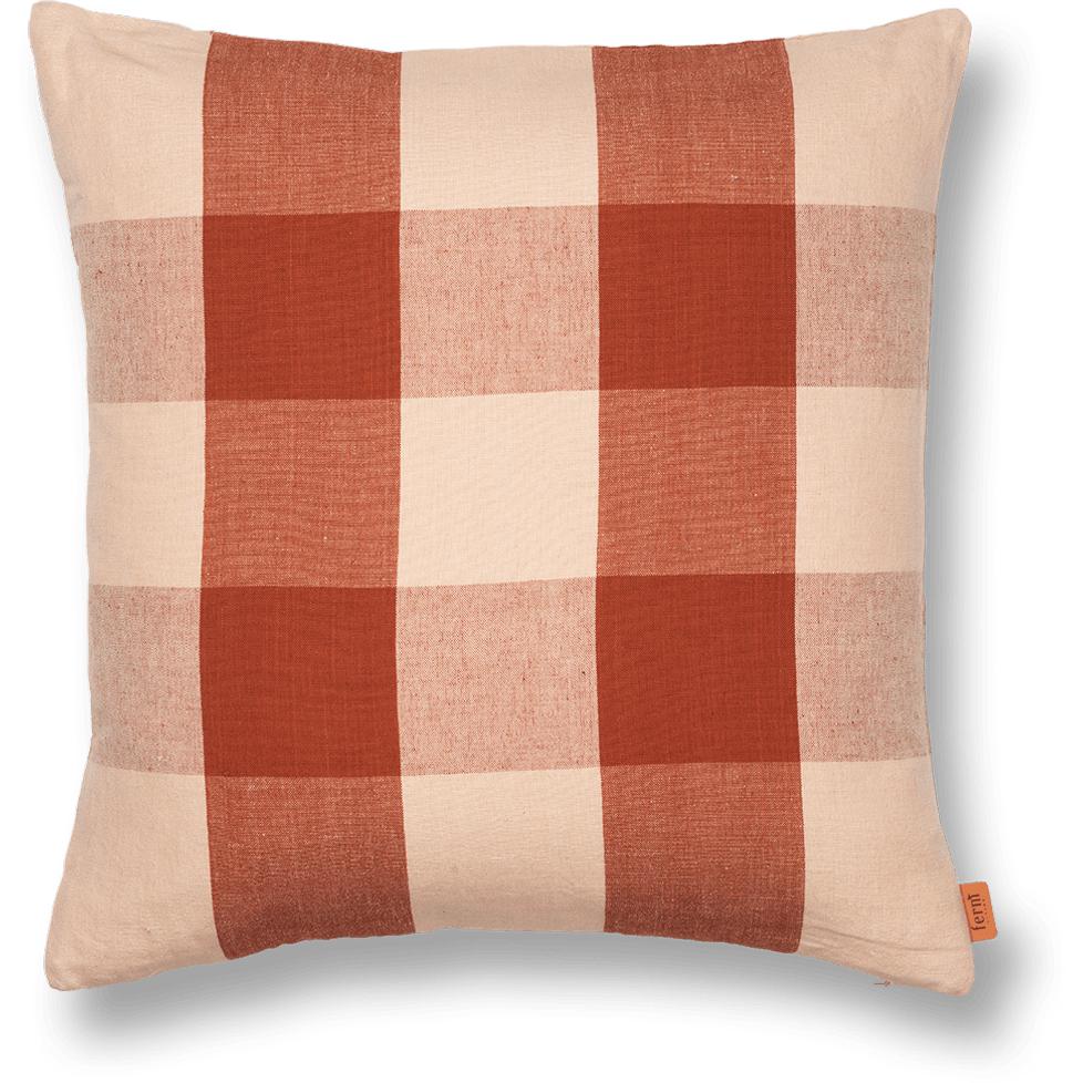 Ferm Living Grand Cushion, Rose/Rust