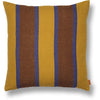 Ferm Living Grand Pillow, limonka/jasnoniebieski/czekolada