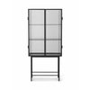 Ferm Living Haze Display Case Ground Glass, Czarny