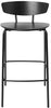 Ferm Living Herman Bar Chair Black, Low