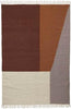 Ferm Living Kelim Rug Borders, 140x200cm