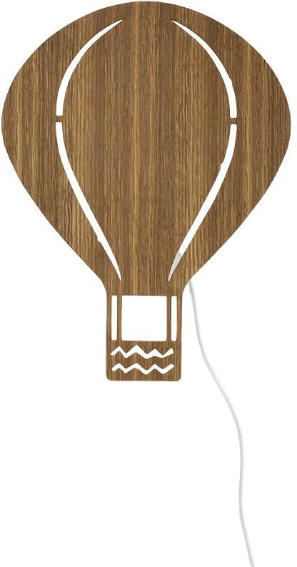 Ferm Living Lampe Air Balloon, wędzony dąb