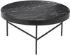 Ferm Living Marble Table Black, ø70cm