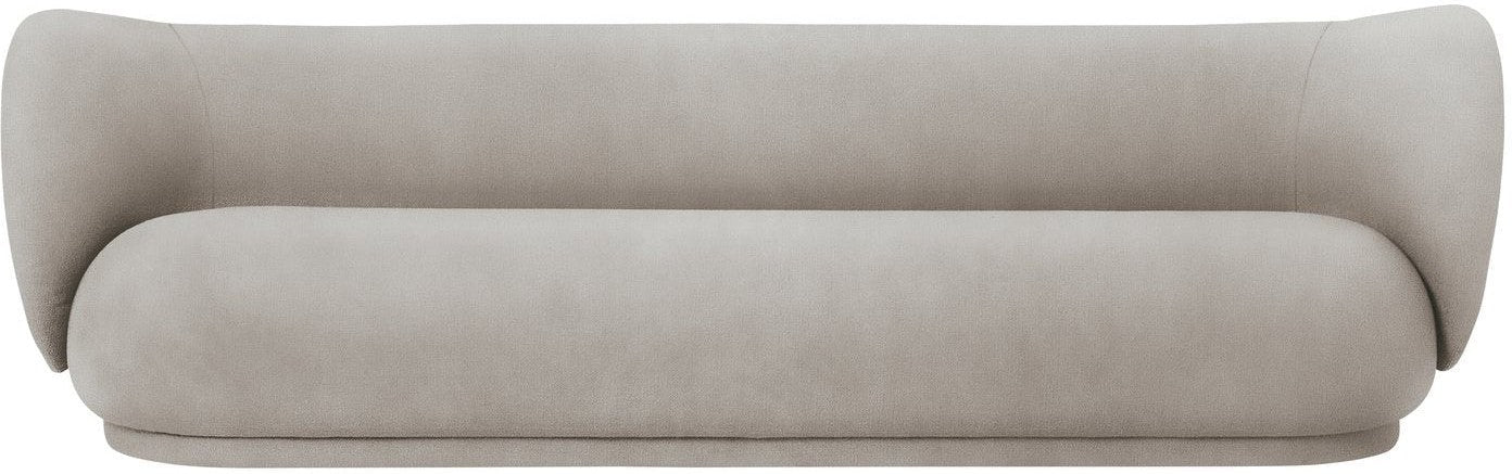 Ferm Living Rico Sofa Sand Velvet, 4 -osobowy