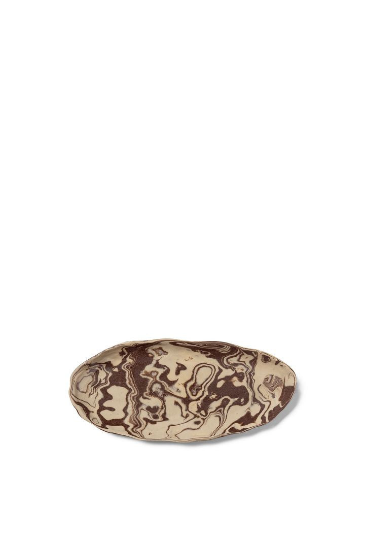 [product_category]-Ferm Living Ryu Platter 37 Cm, Sand/Brown-Ferm Living-5704723312284-1104268262-FER-3