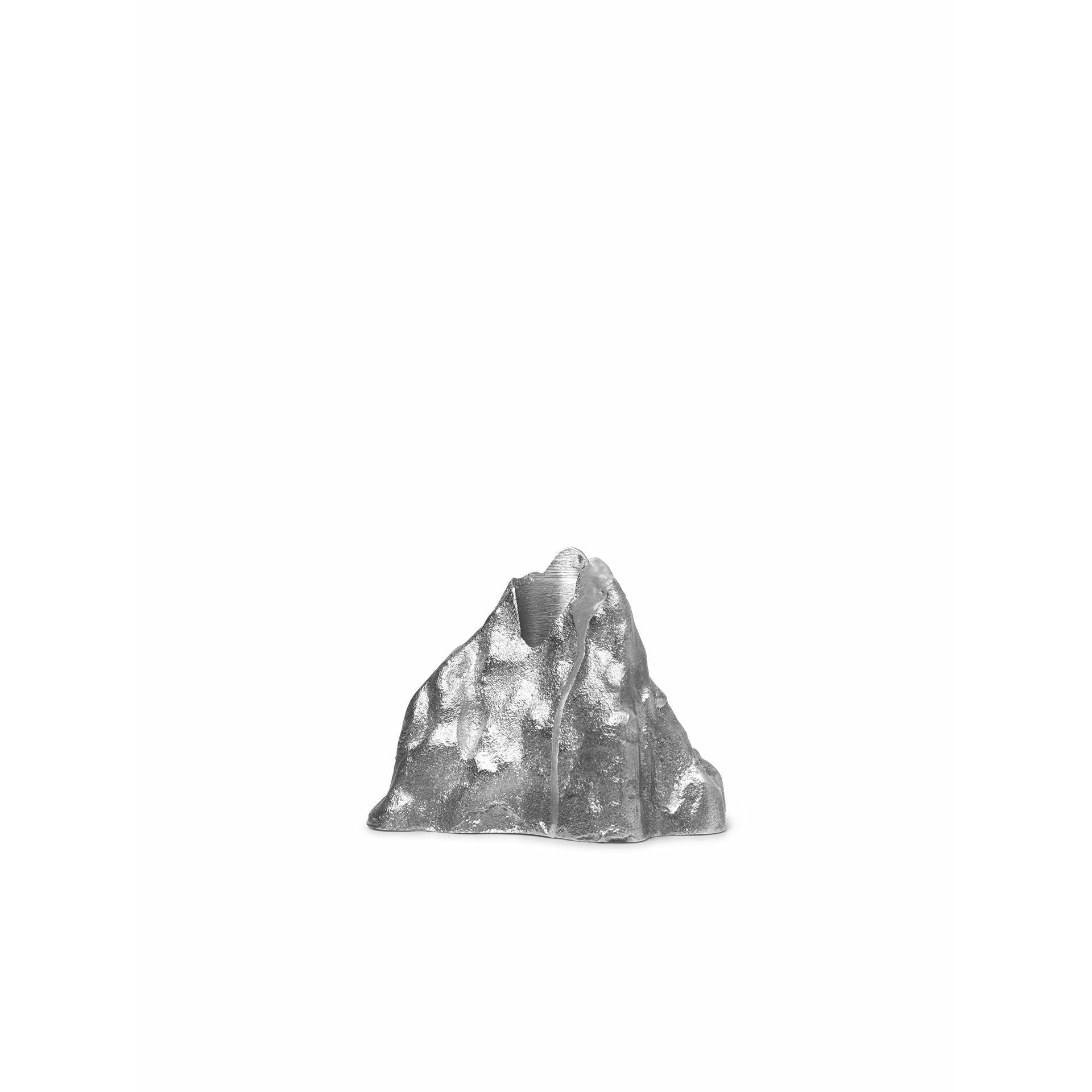 Ferm Living Stone Candler Large, aluminium