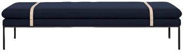 Ferm Living Turn Bed Bed Fiord, Solid Dark Blue