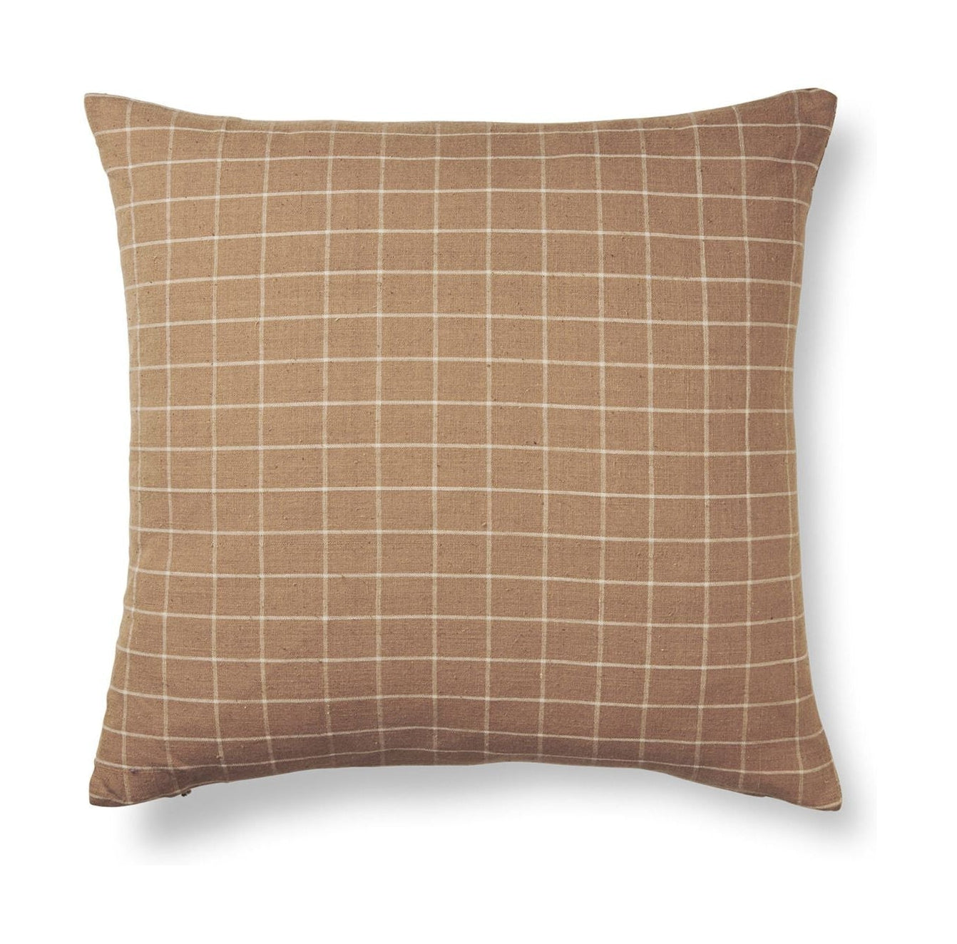 Ferm Living Brown Cotton Podusza, sprawdź