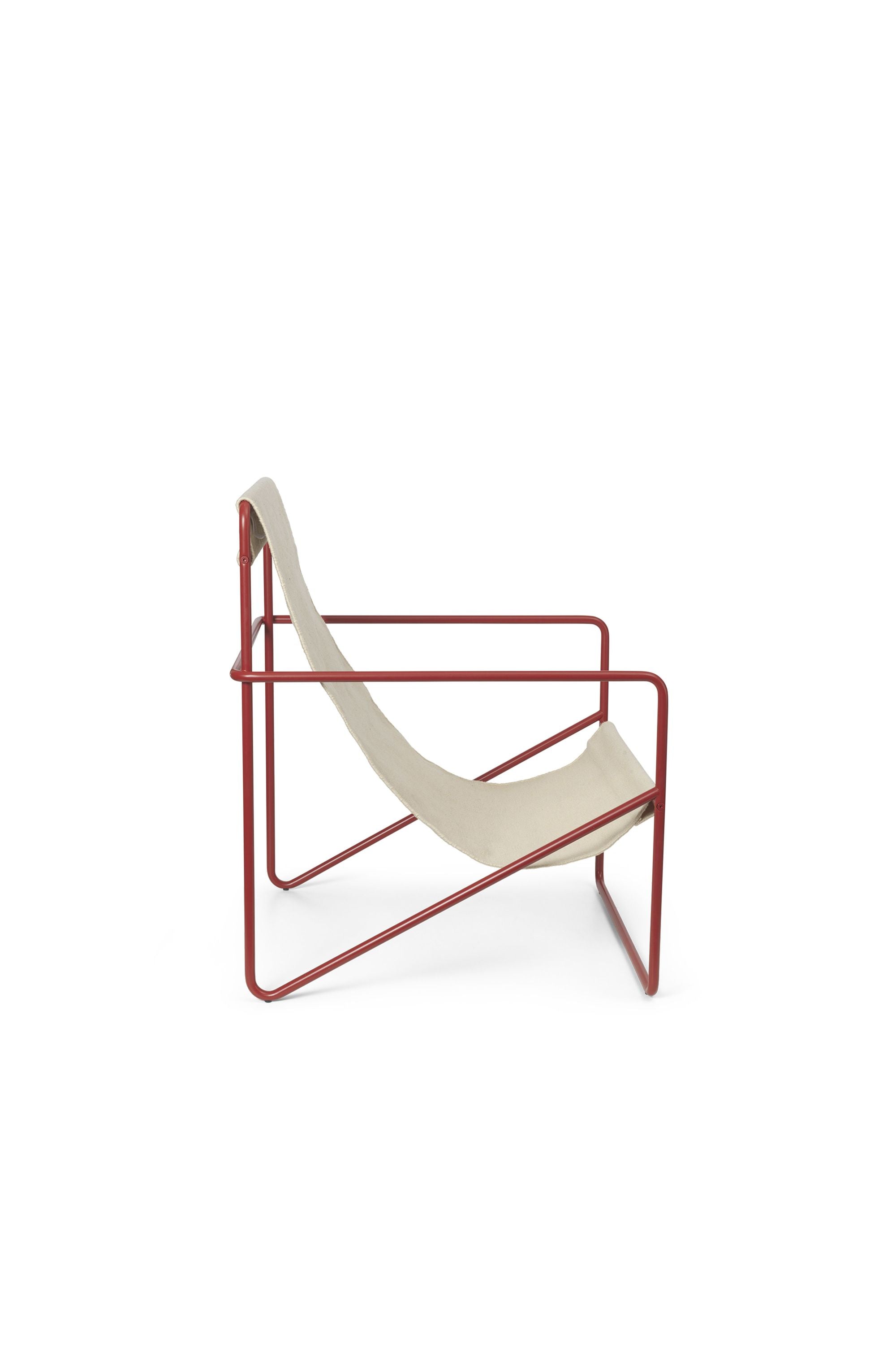 Ferm Living Desert Lounge Frea, Poppy Red/Cloud