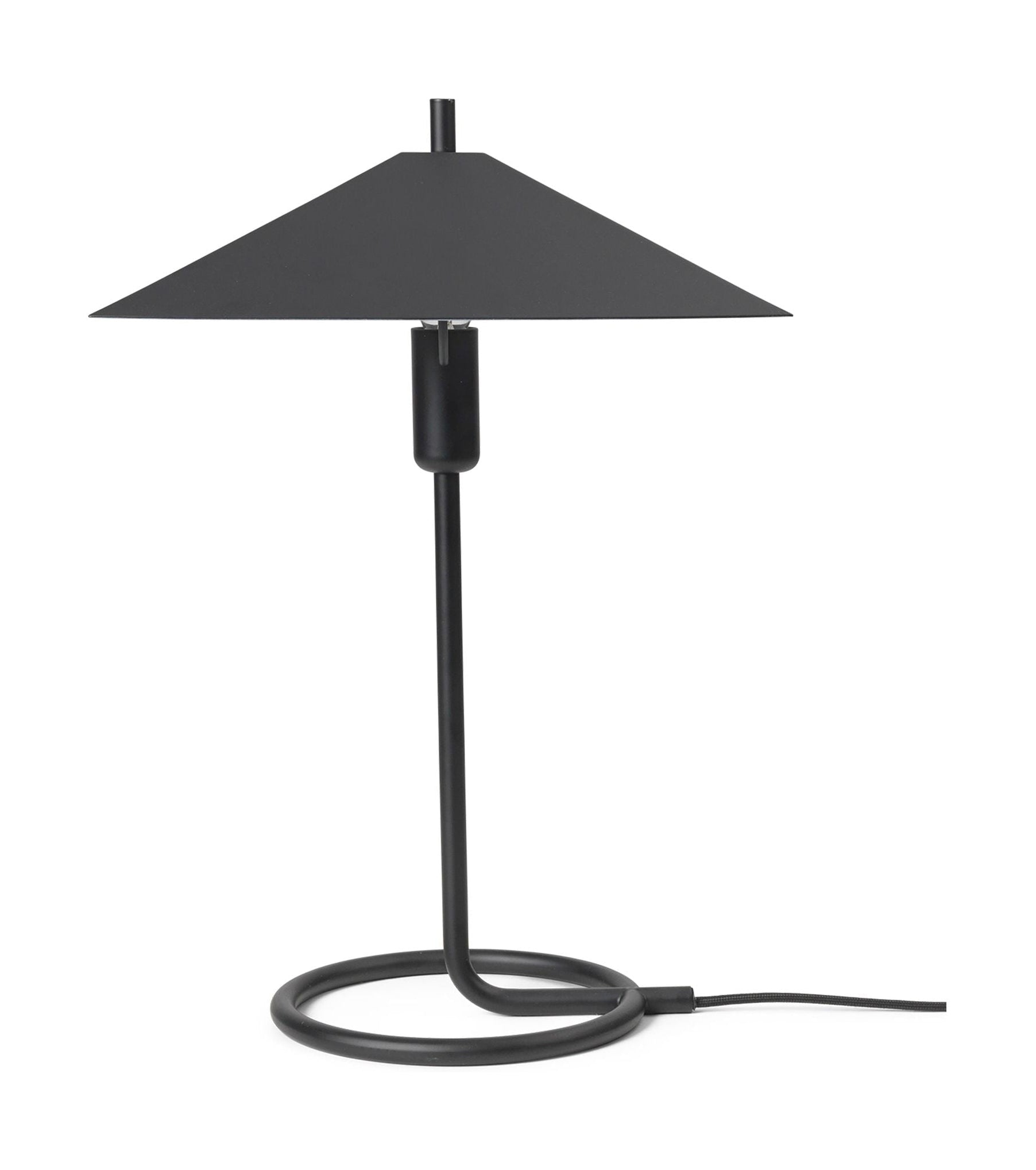 Lampa stołowa Ferm Living Filo, kwadrat, czarny/czarny