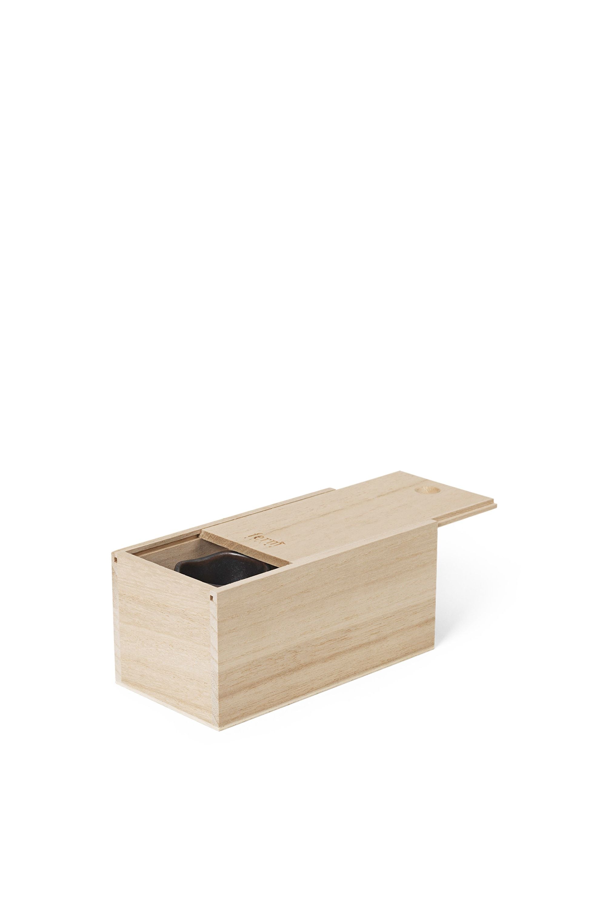 Ferm Living Uneru Mini Pots Zestaw 2, czarny