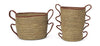 Ferm Living Verso Baskets Set Of 2, Brick