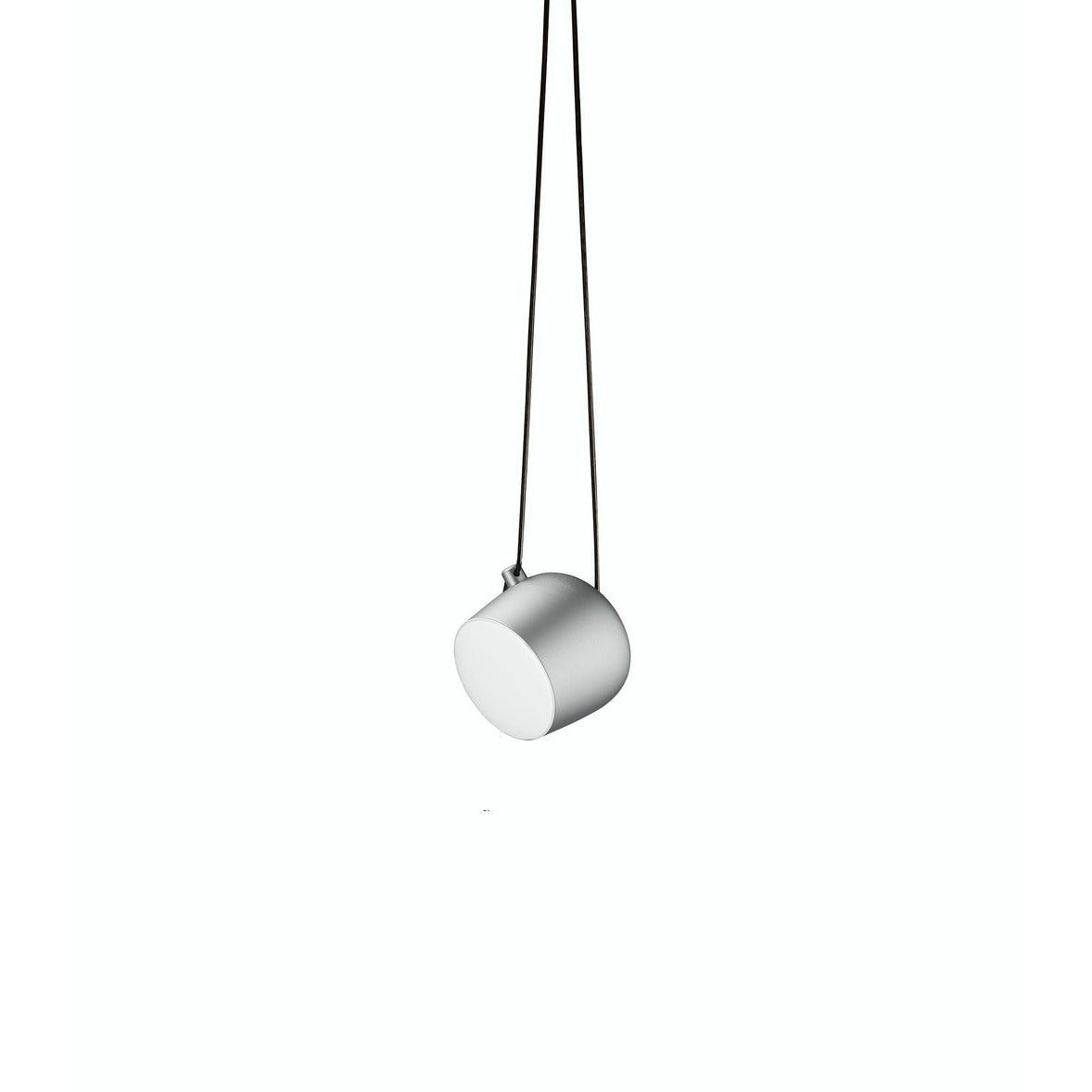 Flos Aim Small Led Pendant, Light Silver