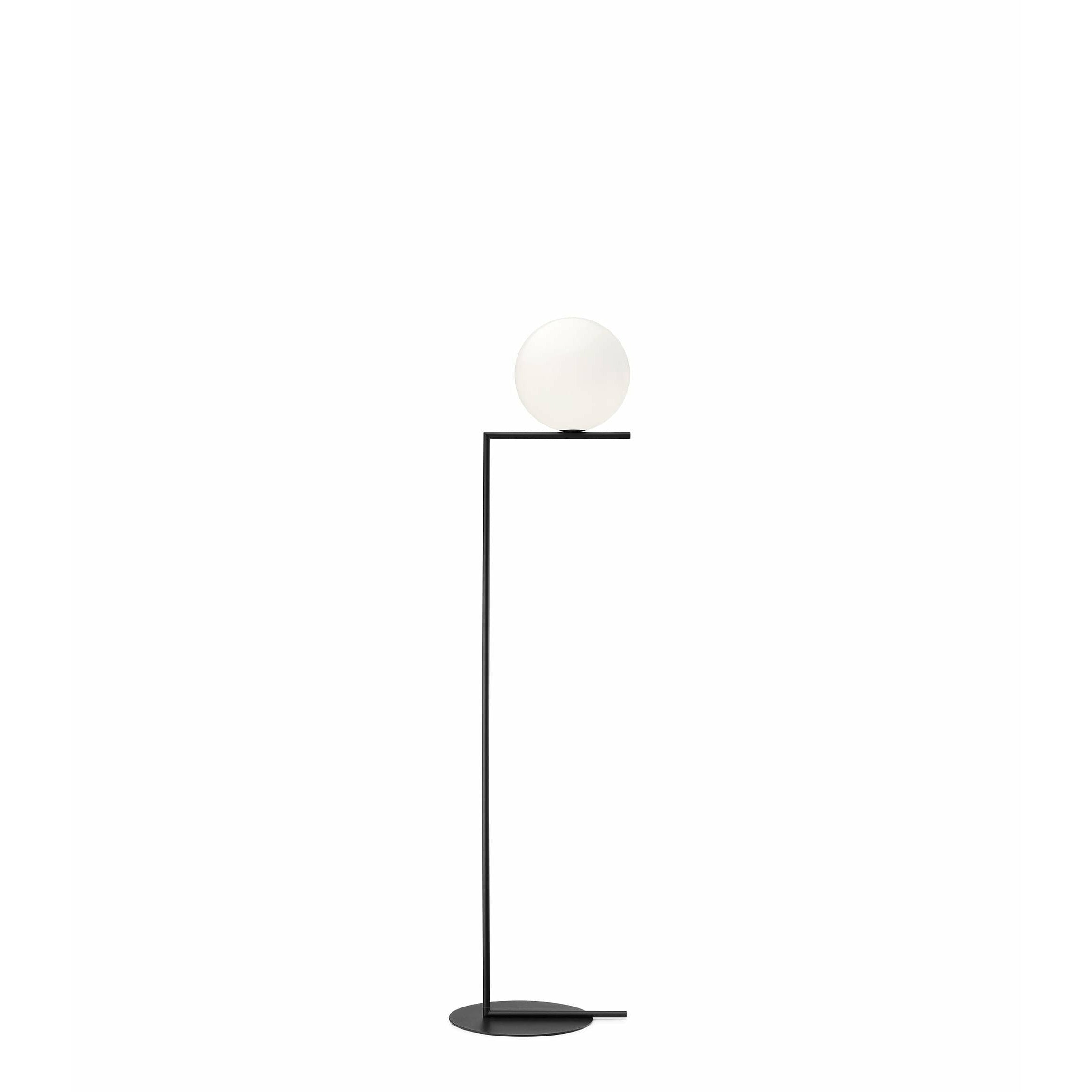 Flos Ic Light F2 Floor Lamp, Black