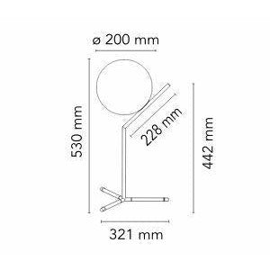 [product_category]-Flos Ic Light T1 High Table Lamp, Black-Flos-8059607002636-F3170030-FLO-5